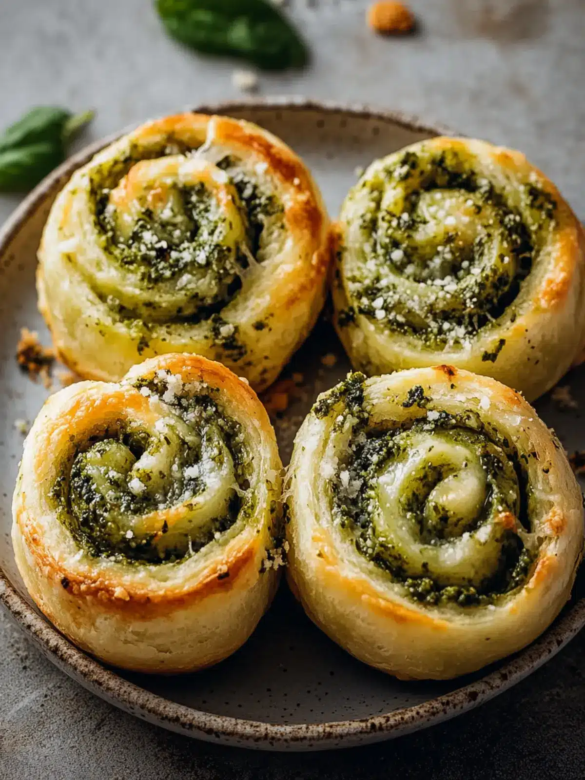 Melt-in-Your-Mouth Cheesy Pesto Rolls for Easy Snacking 5 Cheesy Pesto Rolls