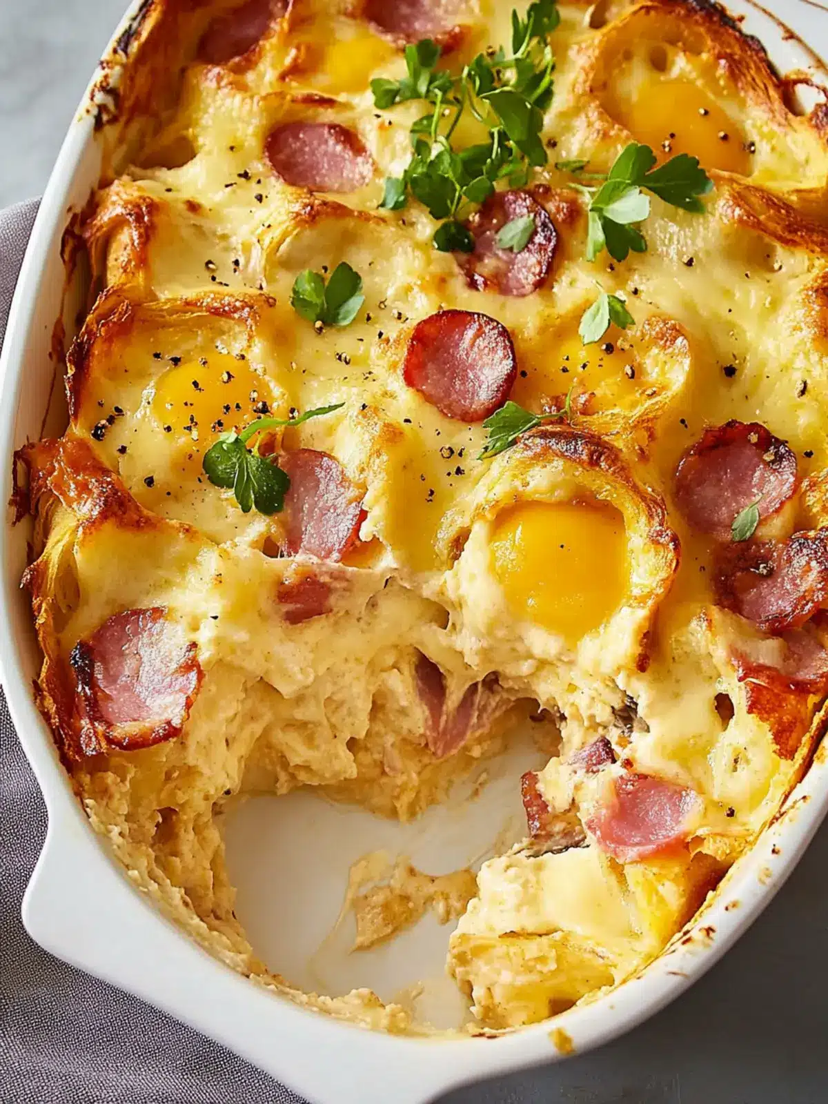 Irresistible Croque Monsieur Breakfast Casserole to Wow Your Brunch 2 Croque Monsieur Breakfast Casserole