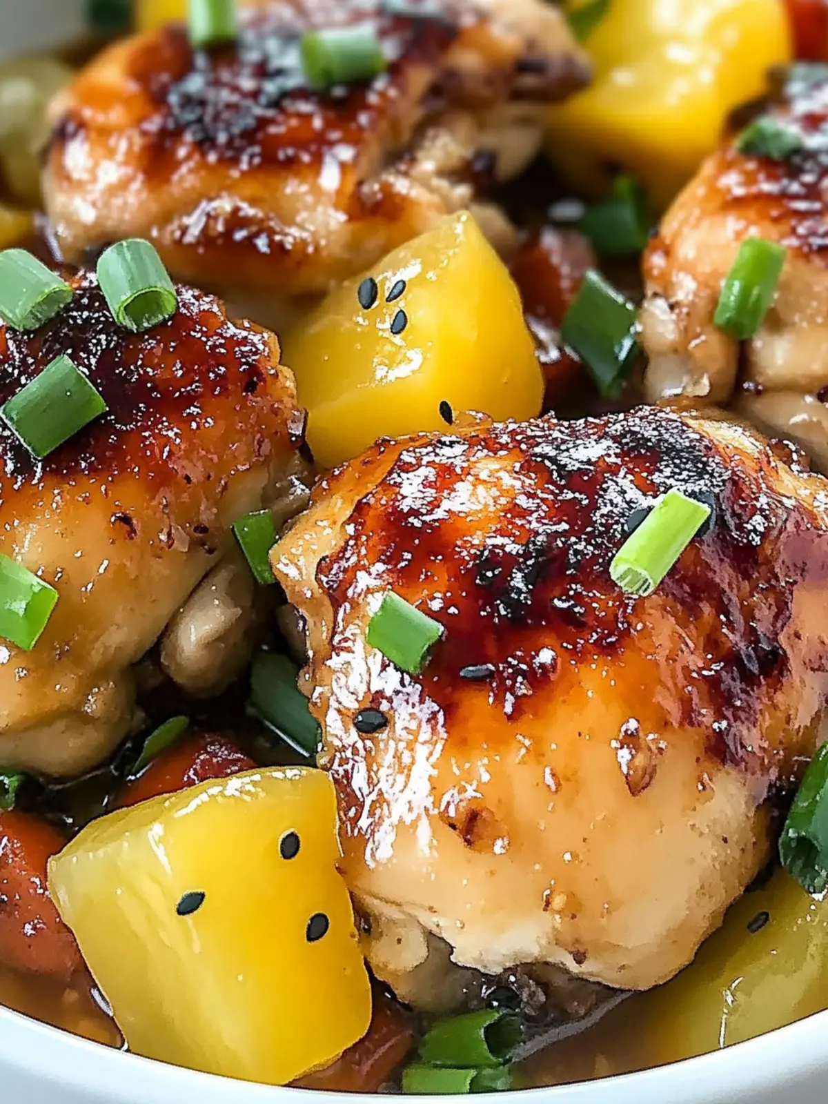 Crockpot Hawaiian Chicken Thighs for Effortless Tropical Flavor 3 Crockpot Hawaiian Chicken Thighs