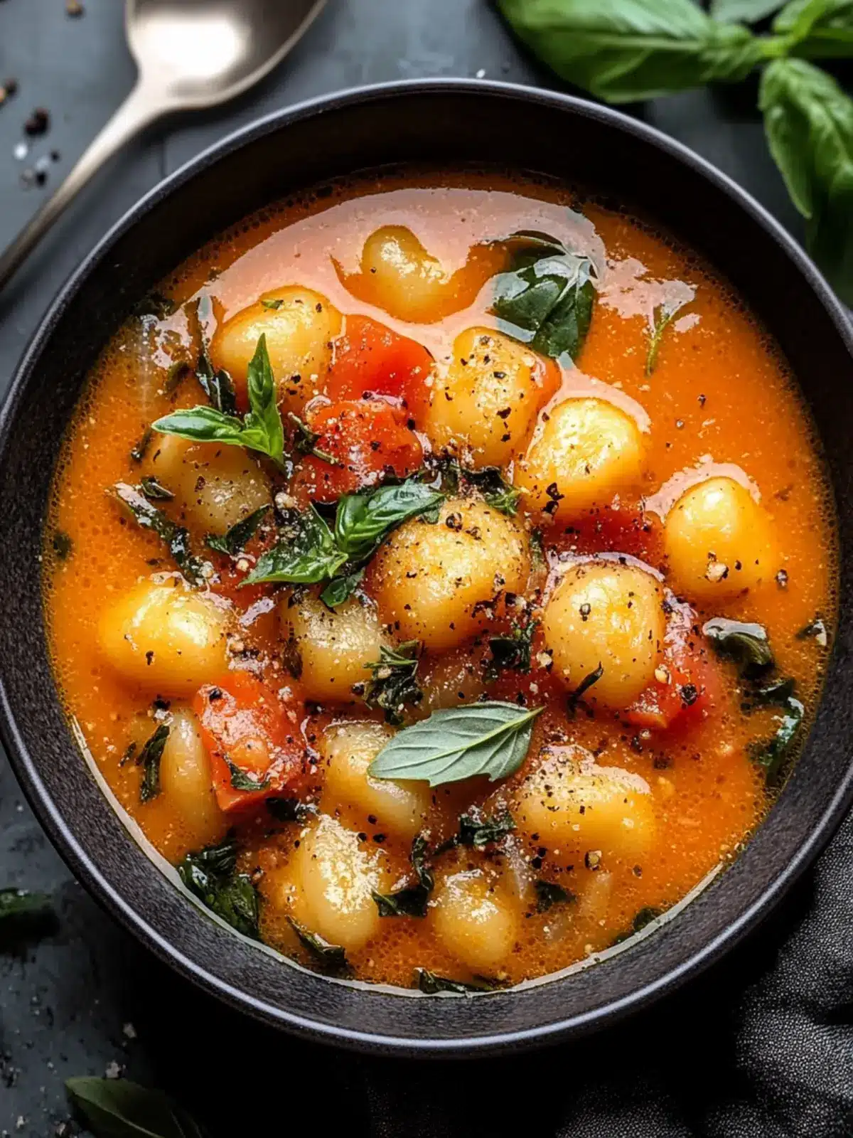 Irresistible Tomato Gnocchi Soup: Comfort in Every Spoonful 3 Tomato Gnocchi Soup