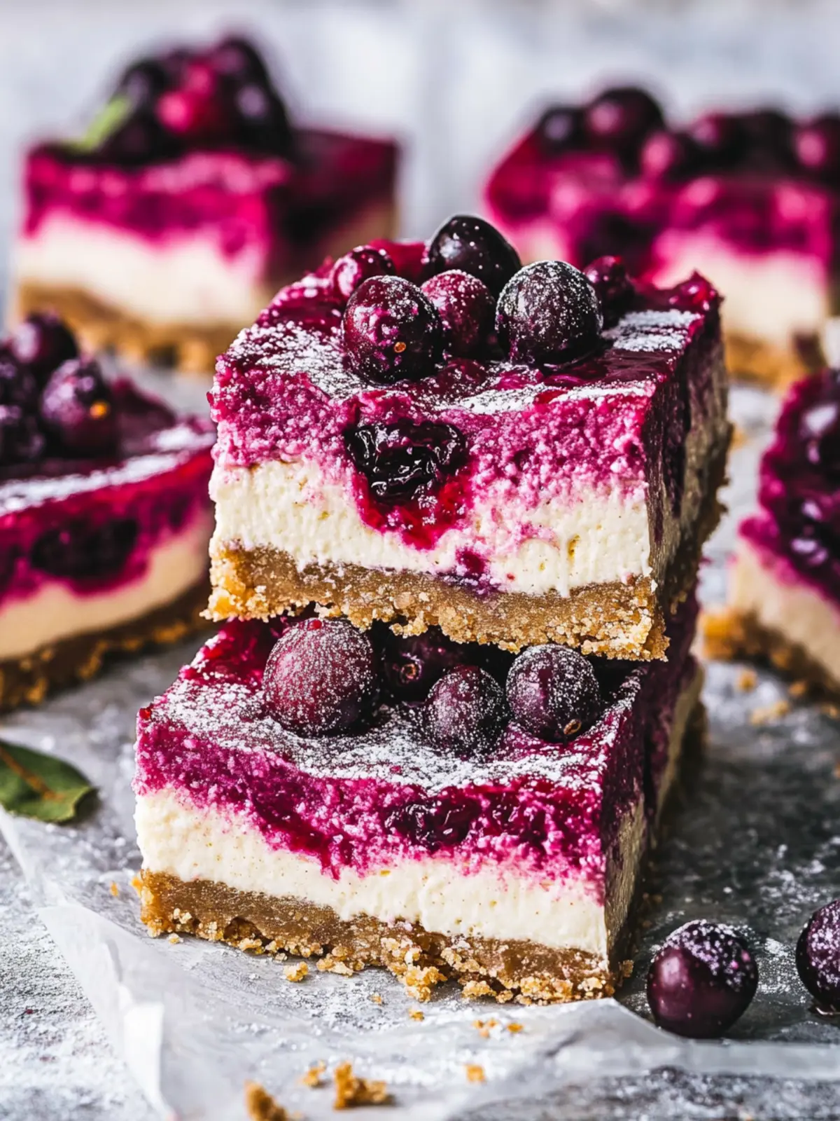 Decadent Vegan Cranberry Cheesecake Bars for a Festive Treat 5 Vegan cranberry cheesecake bars