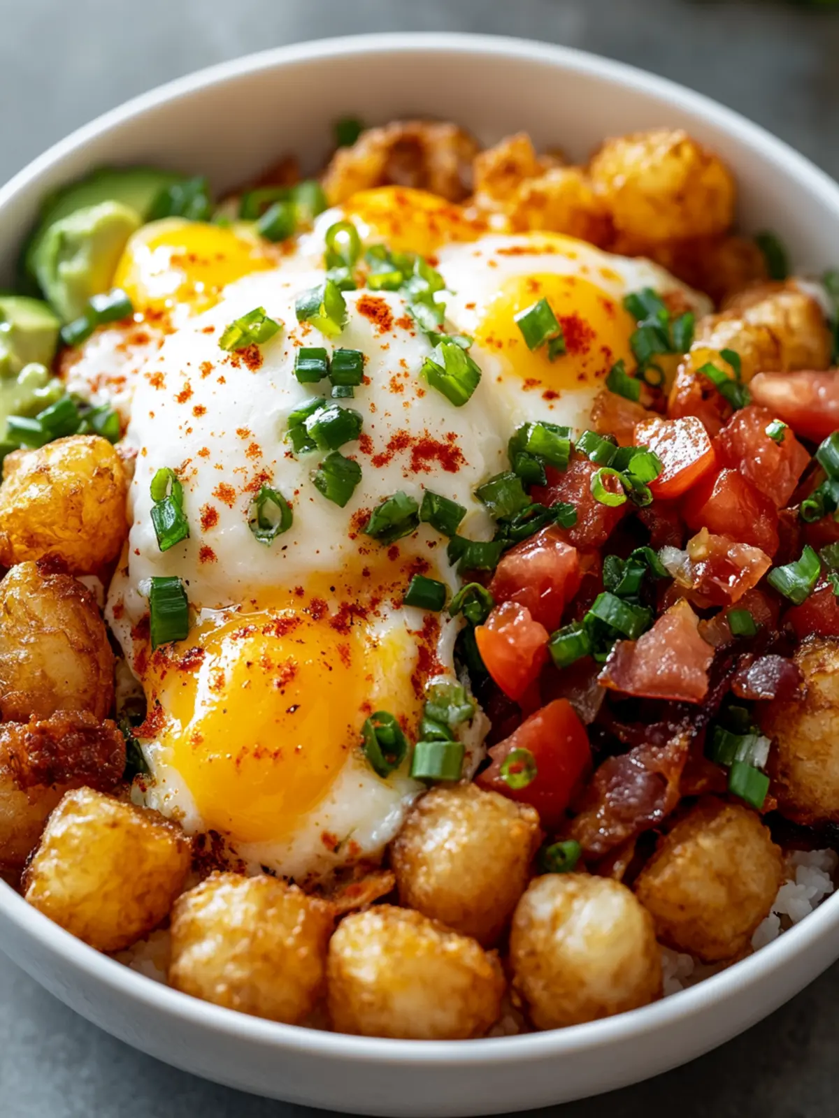 Create Your Ultimate Tater Tot Breakfast Bowl in 40 Minutes! 3 Ultimate Tater Tot Breakfast Bowl
