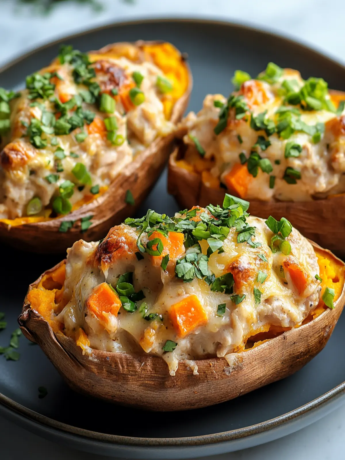 Easy Chicken Pot Pie Stuffed Sweet Potatoes for Cozy Nights 5 Easy Chicken Pot Pie Stuffed Sweet Potatoes