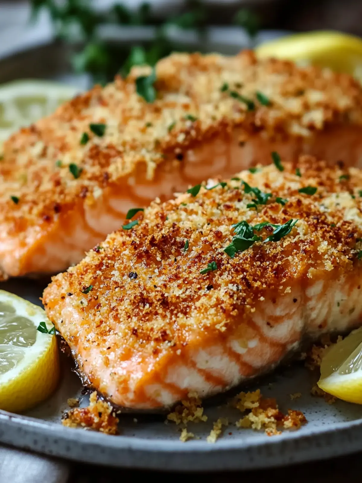 Sweet Crispy Parmesan Crusted Salmon That'll Wow Your Guests 2 Sweet Crispy Parmesan Crusted Salmon