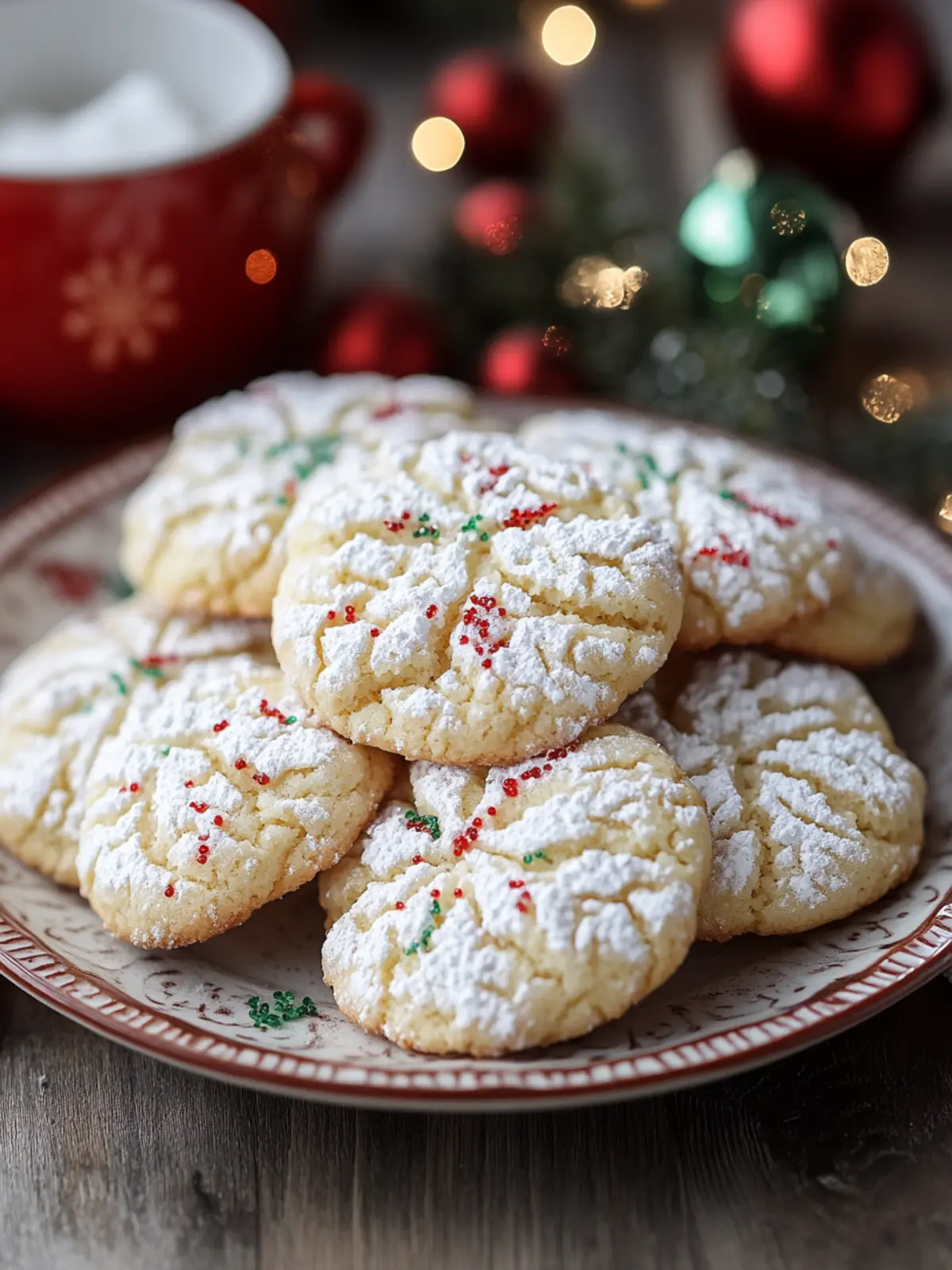 Irresistible Christmas Gooey Butter Cookies You’ll Love 2 Christmas Gooey Butter Cookies