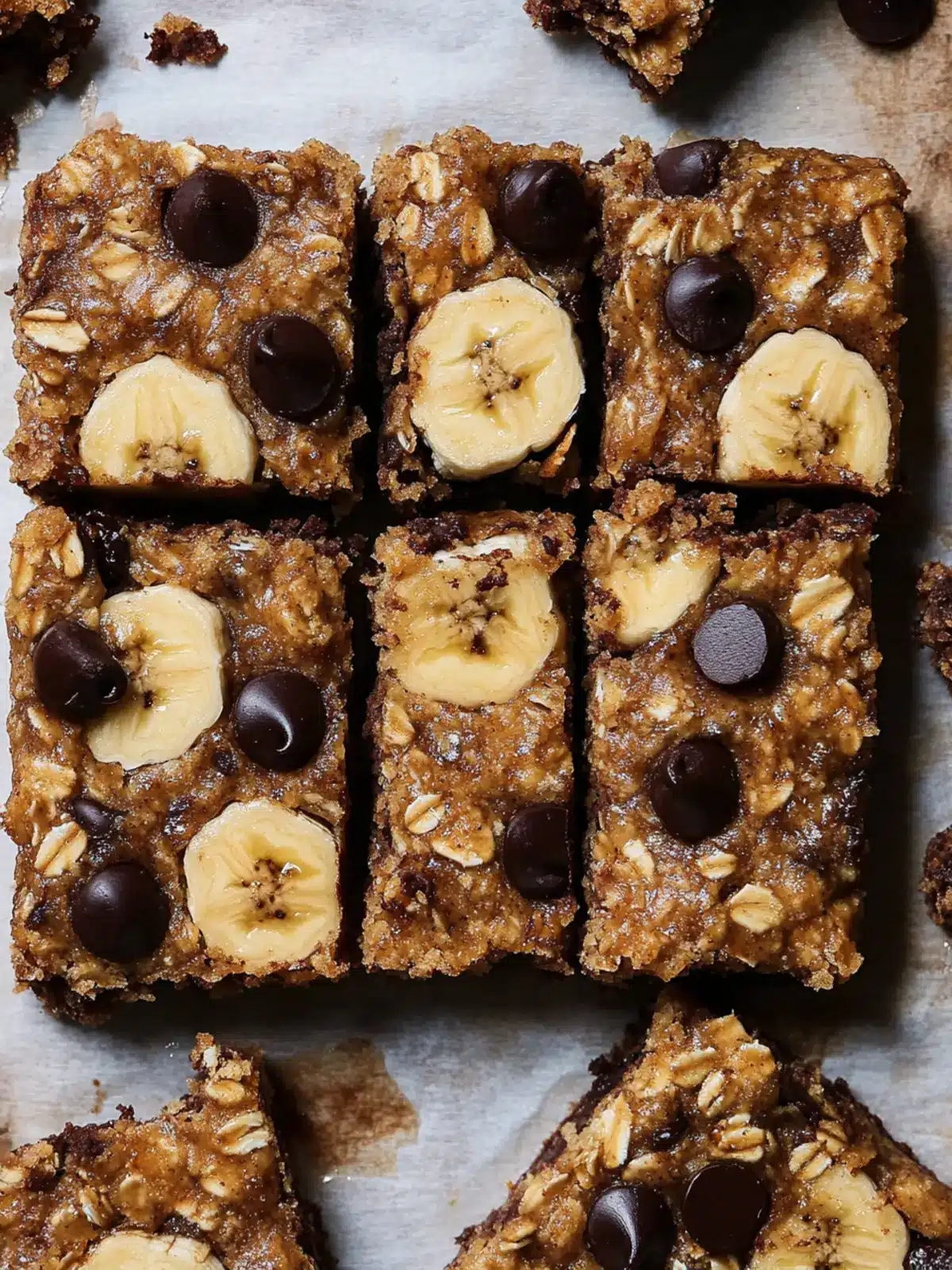Chocolate Chip Banana Oatmeal Bars for a Wholesome Snack 4 Chocolate Chip Banana Oatmeal Bars