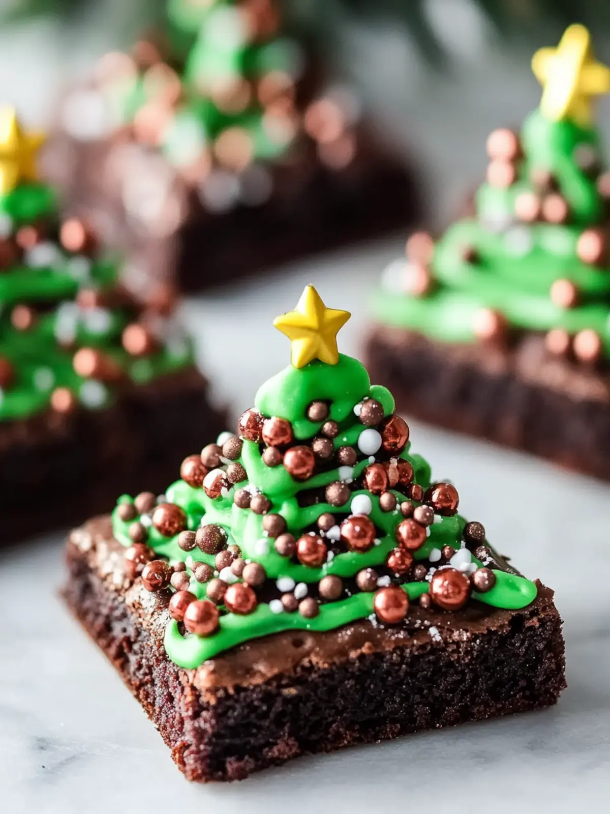 Delicious Christmas Tree Brownies for a Festive Treat 5 Christmas Tree Brownies