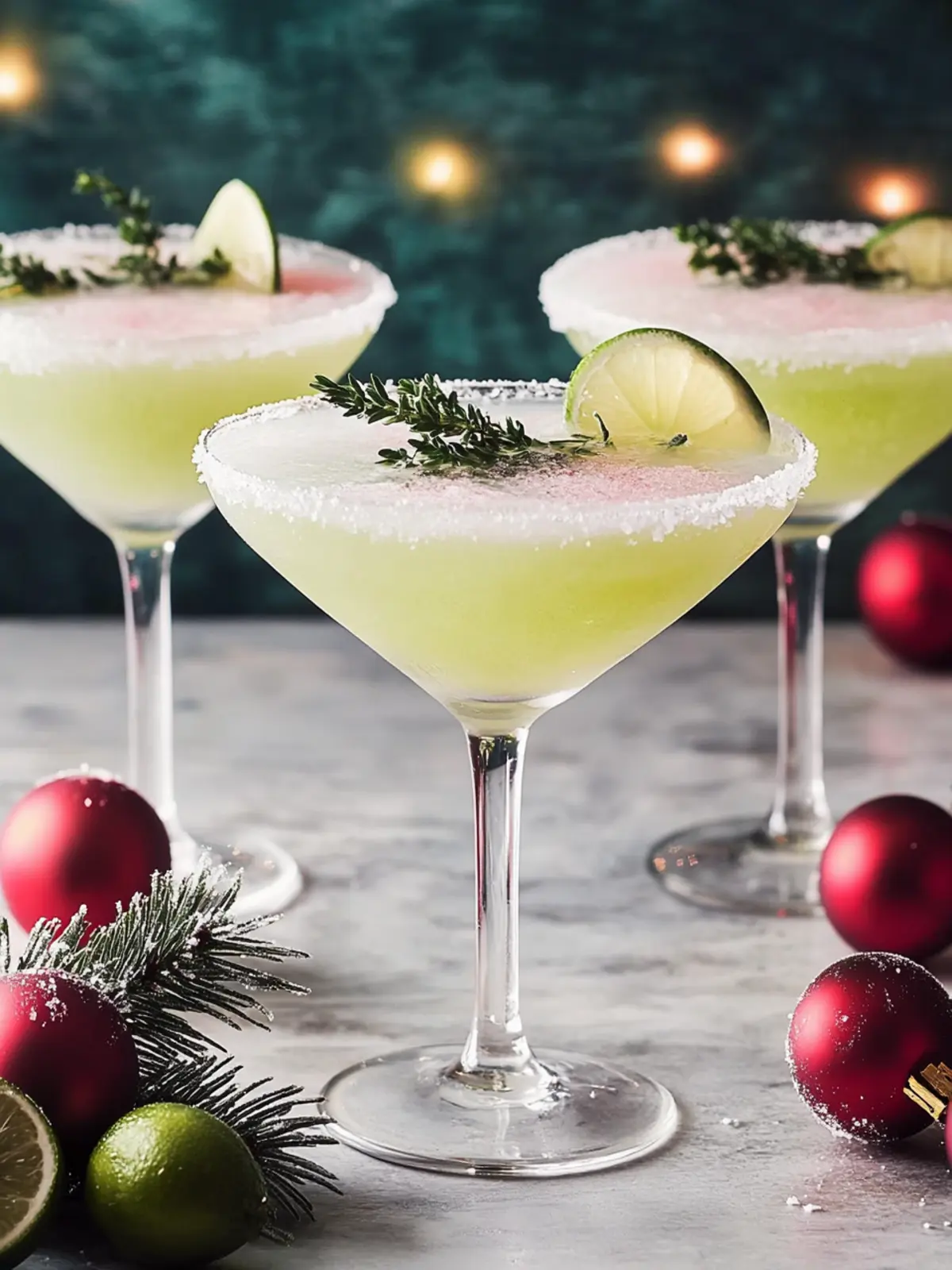 Mistletoe Margaritas