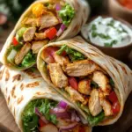 Savory Chicken Shawarma Wraps Ready in Just 45 Minutes 4 Chicken Shawarma Wraps