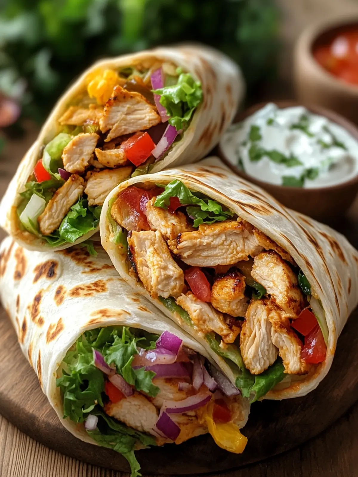 Savory Chicken Shawarma Wraps Ready in Just 45 Minutes 5 Chicken Shawarma Wraps