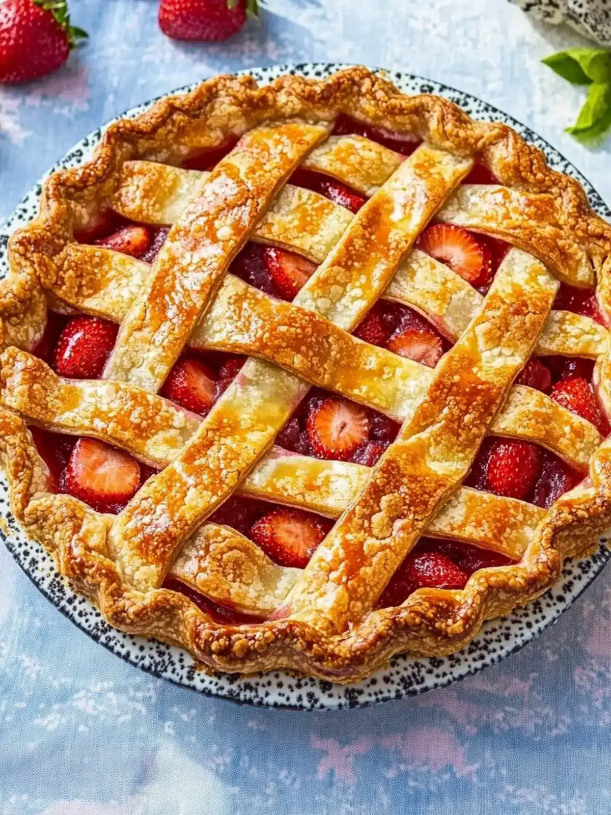 Irresistible Strawberry Rhubarb Pie with Sweet Orange Zest 5 Strawberry Rhubarb Pie