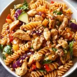 Thai Peanut Chicken Pasta Salad: A Creamy, Crunchy Delight 2 Thai Peanut Chicken Pasta Salad