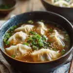 Savor Gyoza Soup for a Cozy Night In That Delights! 4 Gyoza Soup