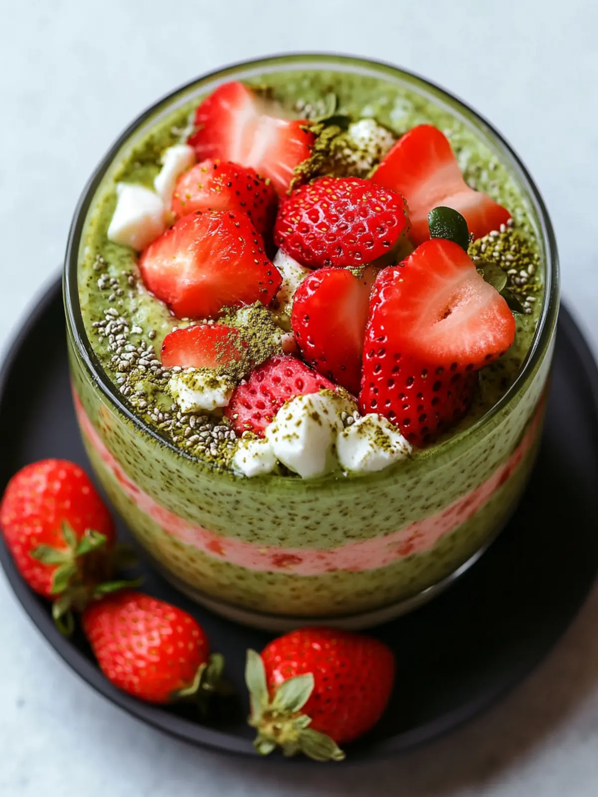 Revitalize Mornings with Strawberry Matcha Overnight Oats 2 Strawberry Matcha Overnight Oats