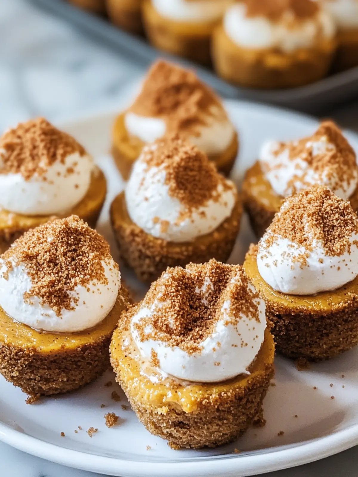 Pumpkin Spice Cheesecake Bites: Easy No-Bake Fall Bliss 3 Pumpkin Spice Cheesecake Bites