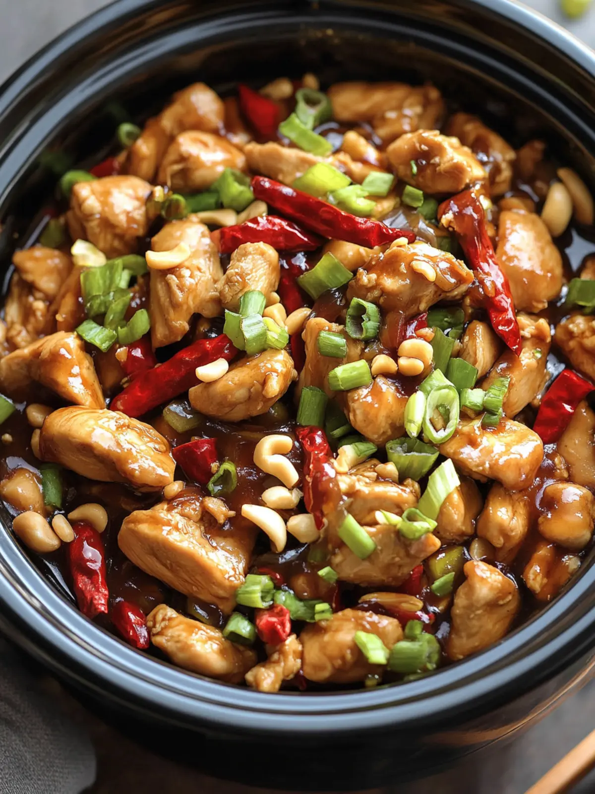 Crockpot Kung Pao Chicken for Effortless Weeknight Dinners 3 Crockpot Kung Pao Chicken