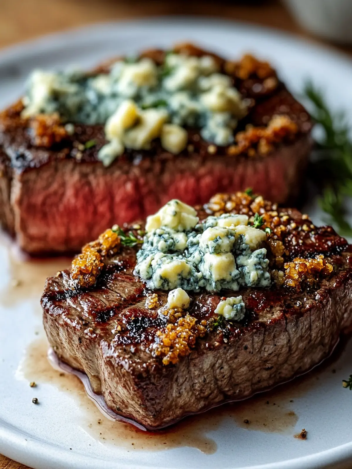 Elevate Dinner with Blue Cheese Crusted Steak Delight 2 Blue Cheese Crusted Steak