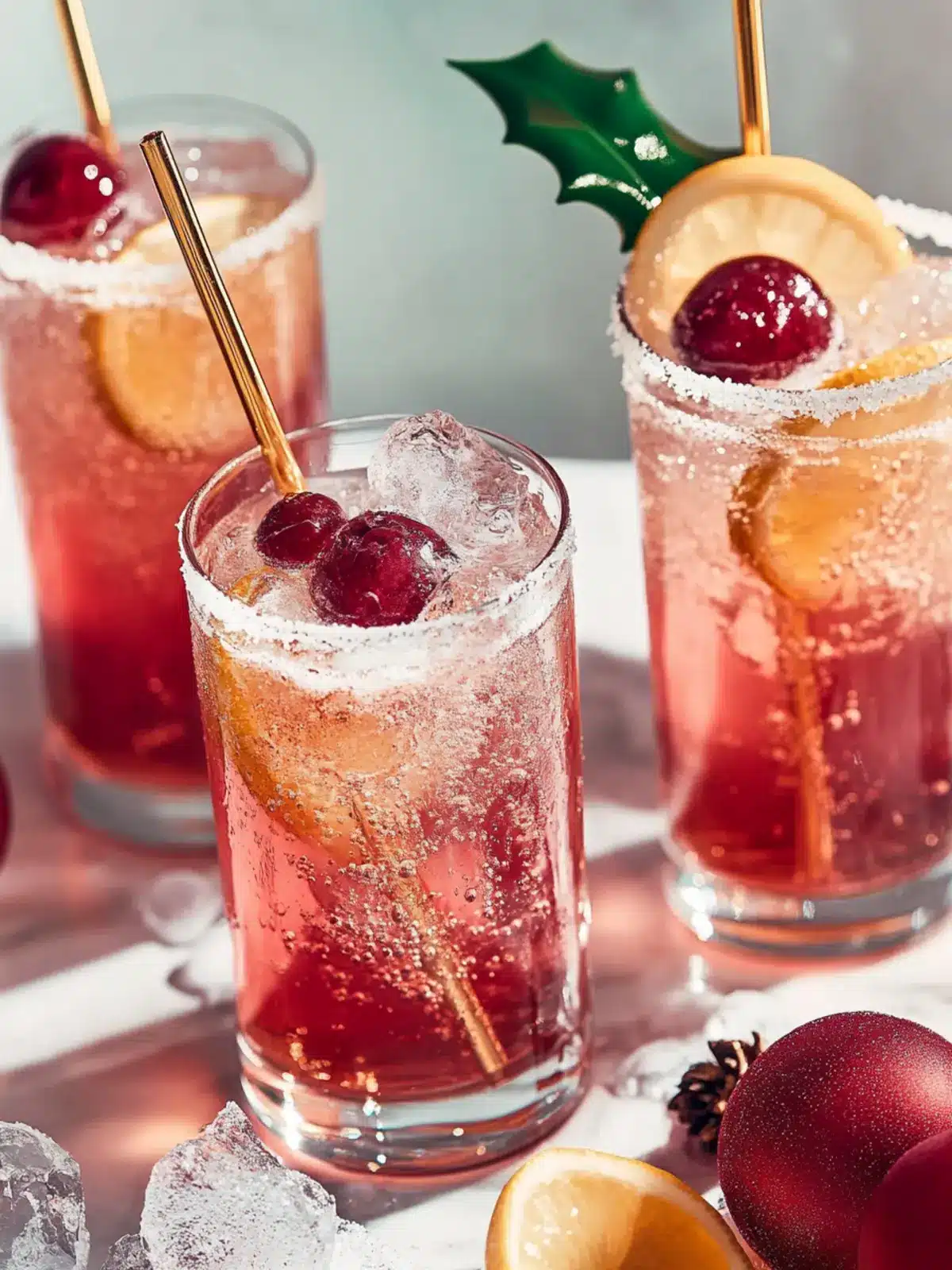 Sugarplum Spritz: Your Festive Low ABV Cocktail Delight 2 Sugarplum Spritz