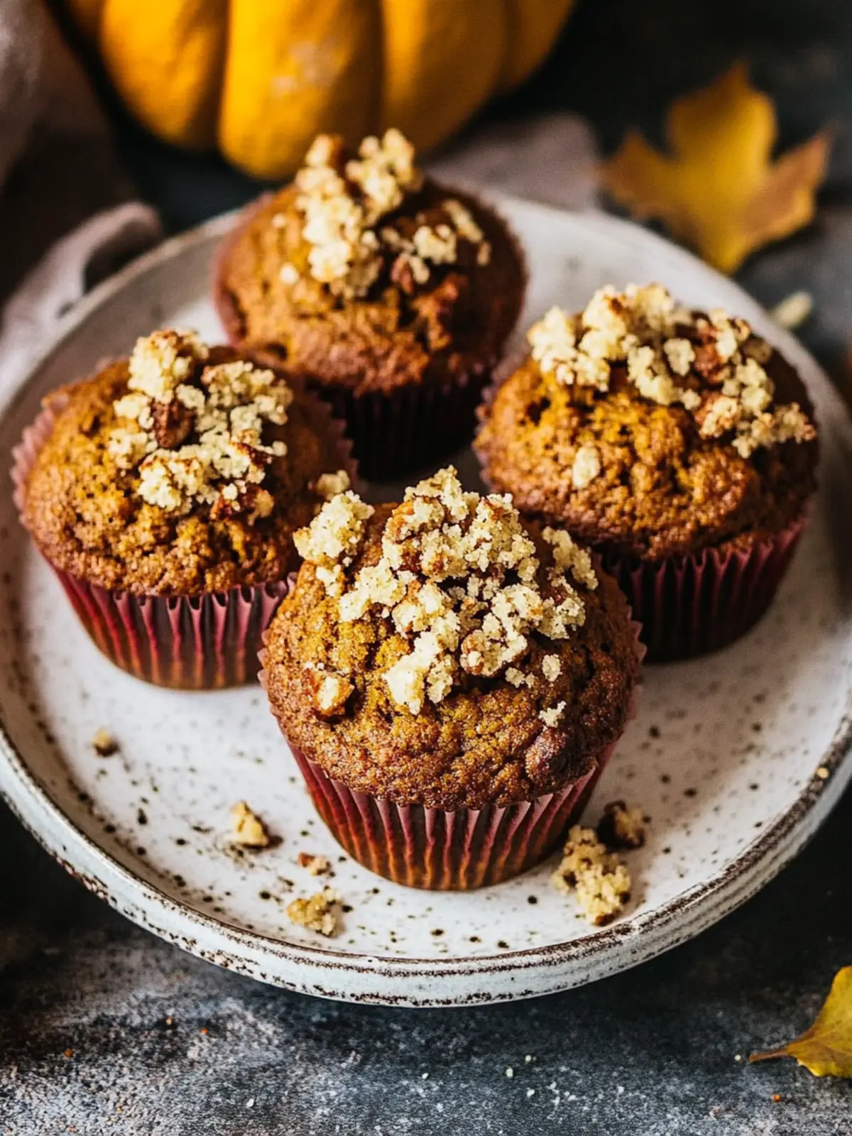 Delicious Vegan Pumpkin Muffins Perfect for Autumn Mornings 4 Vegan pumpkin muffins