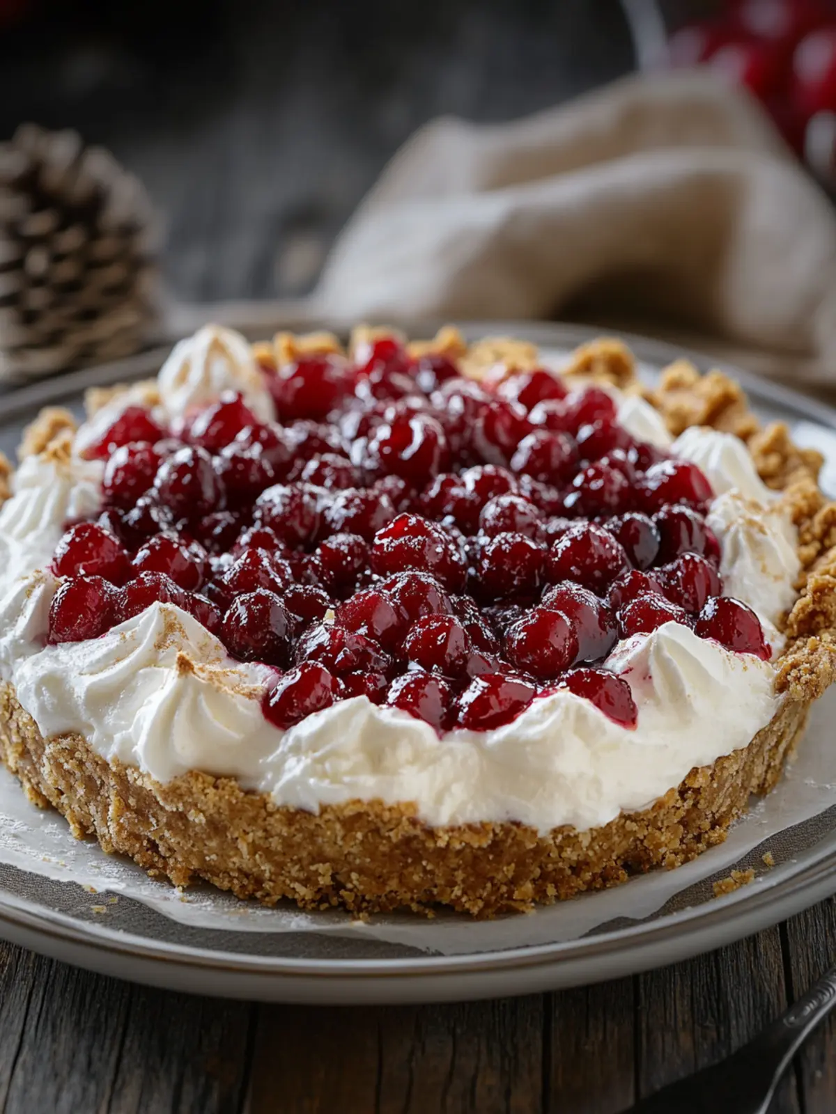 Cranberry Gingersnap Pie: Your New Festive Favorite! 4 Cranberry Gingersnap Pie