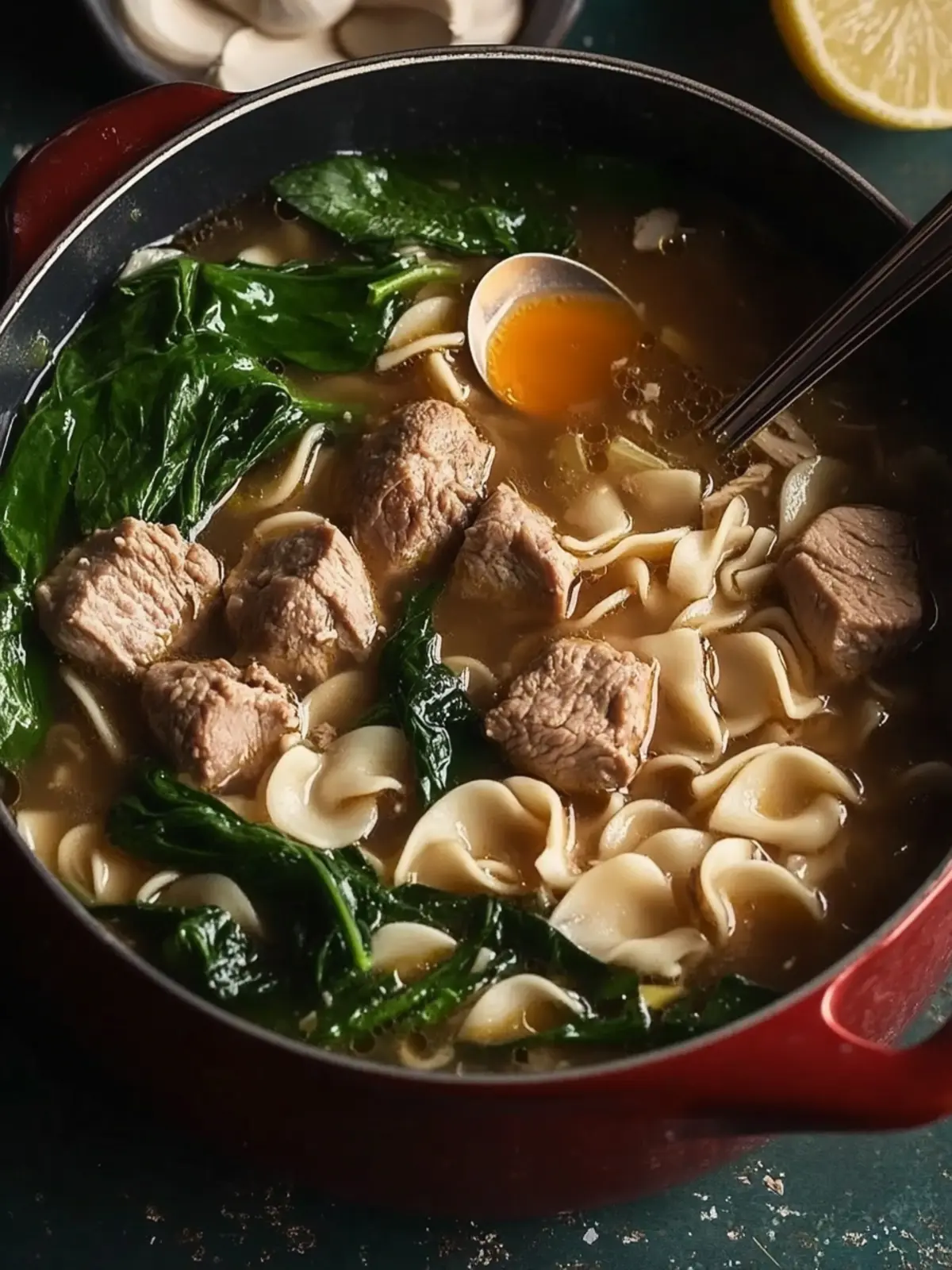 Ginger Pork Noodle Soup: A Cozy Weeknight Comfort Meal 4 Ginger Pork Noodle Soup