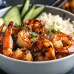 Delicious Honey Glazed Shrimp Hibachi Bowls for Quick Lunch 2 Honey Glazed Shrimp Hibachi Bowls