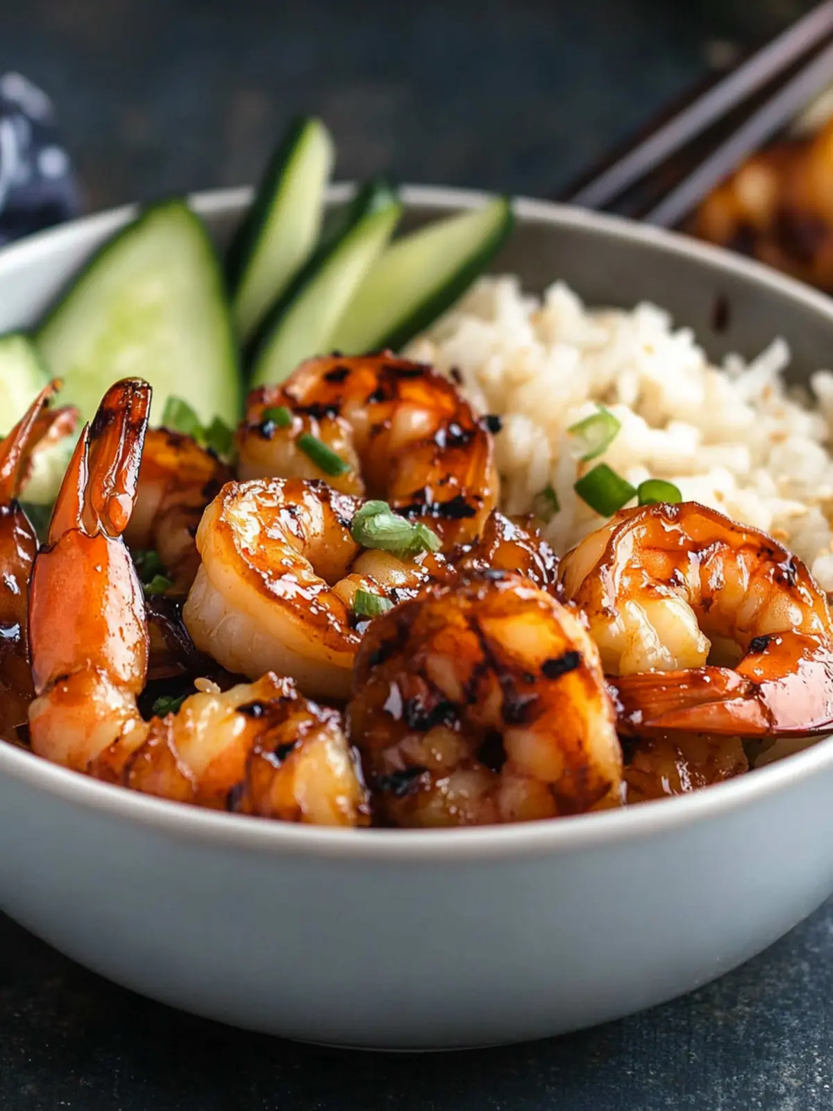 Delicious Honey Glazed Shrimp Hibachi Bowls for Quick Lunch 5 Honey Glazed Shrimp Hibachi Bowls