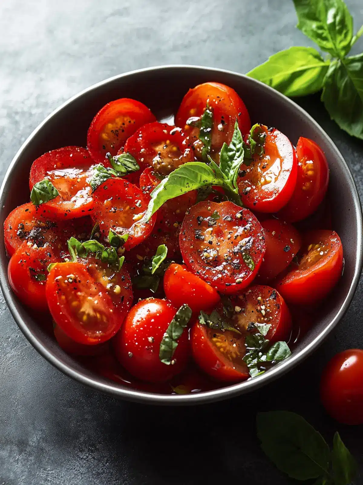 Zesty Marinated Tomatoes: Your Ultimate Summer Side Dish 4 Marinated Tomatoes