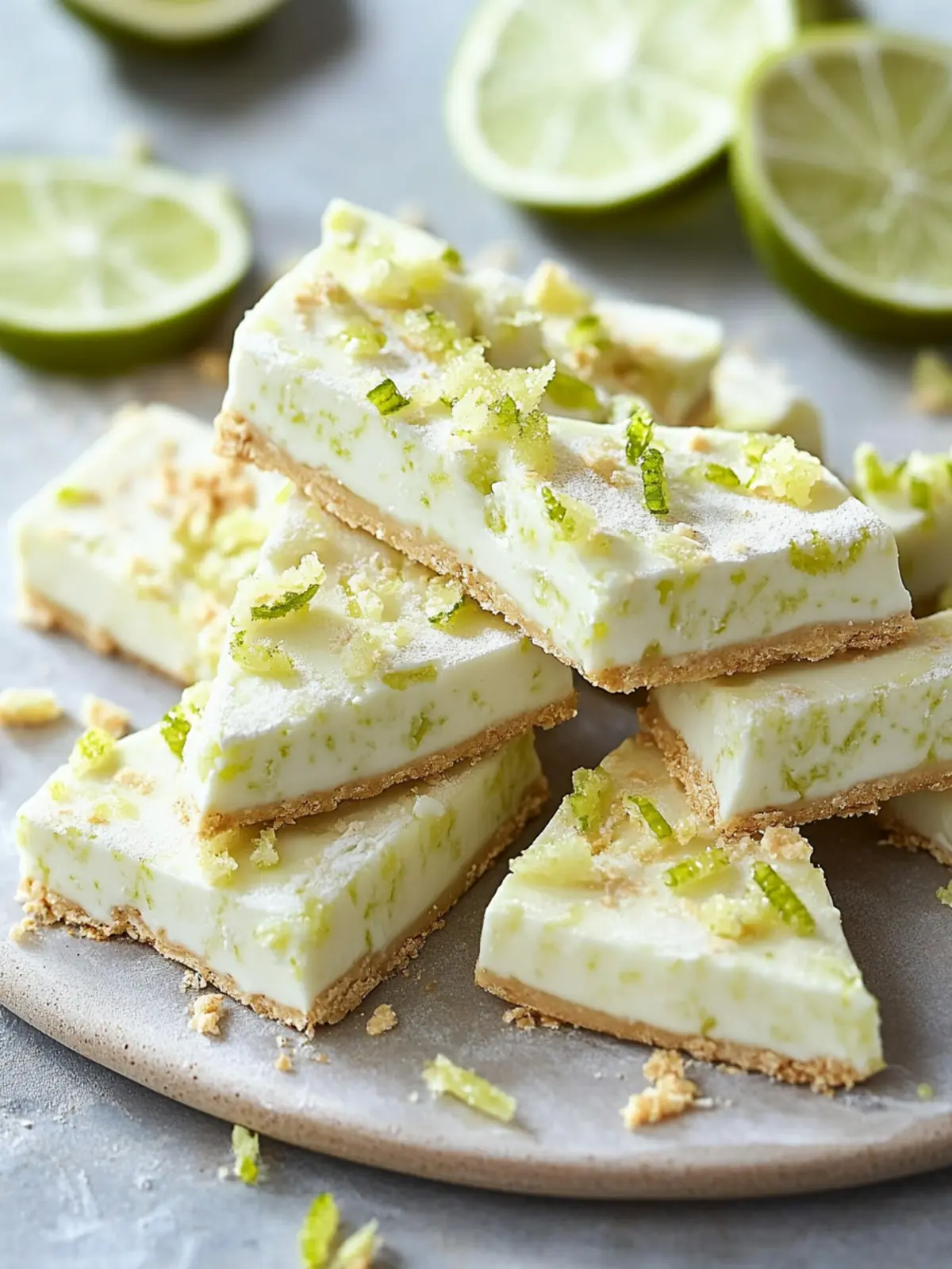 Delicious Key Lime Pie Yogurt Bark for a Guilt-Free Treat 5 Key Lime Pie Yogurt Bark