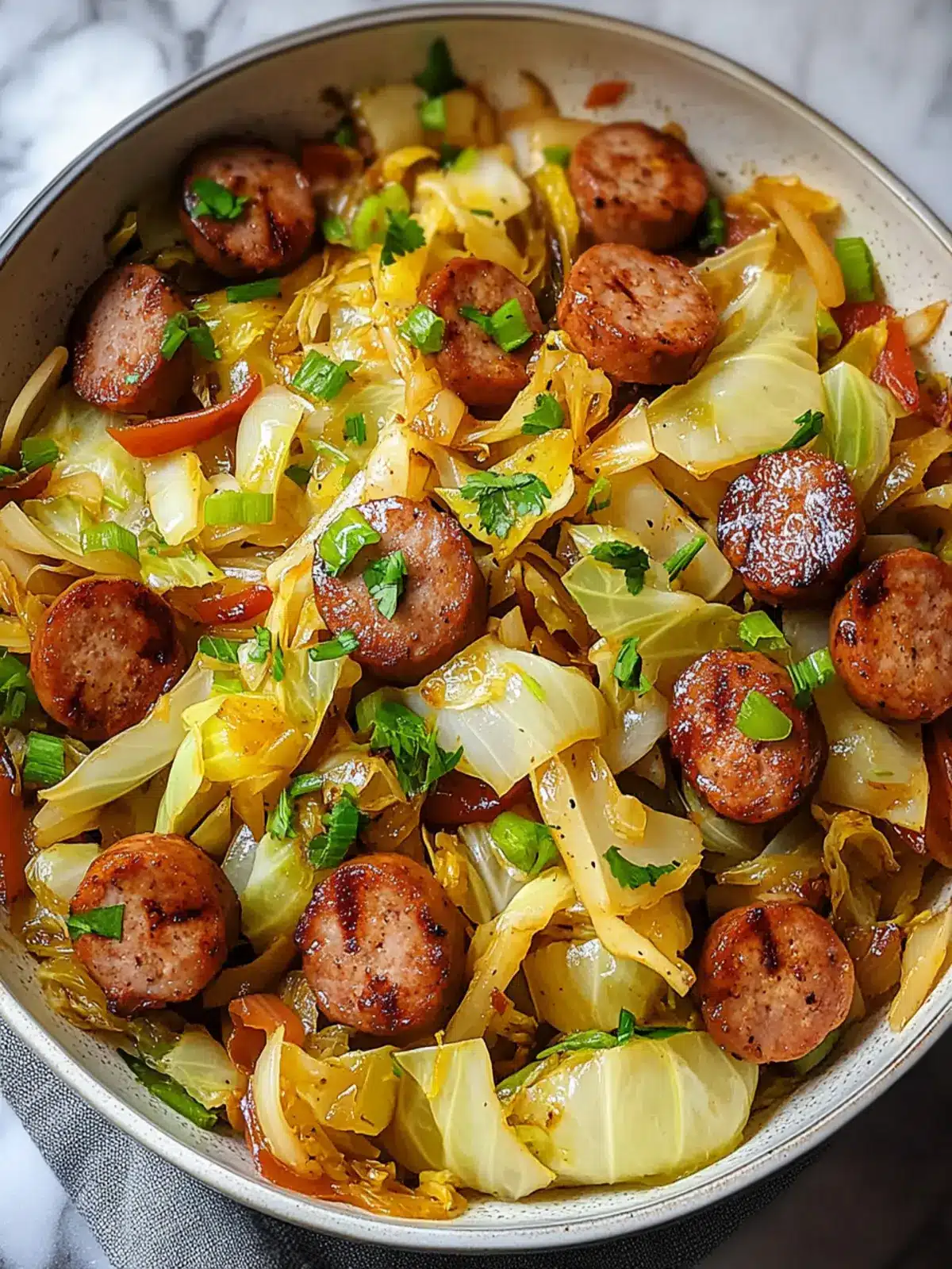 Sausage and Cabbage Stir Fry: A Quick, Savory Delight! 3 Sausage and Cabbage Stir Fry