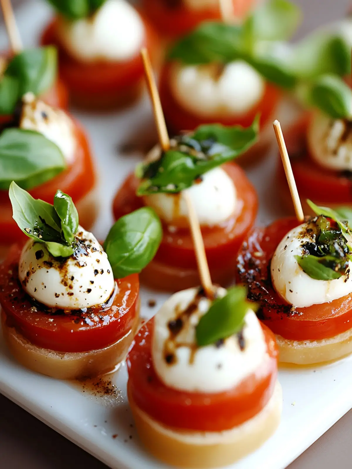 Easy Mini Caprese Bites for Delicious Gatherings 4 Mini Caprese Bites
