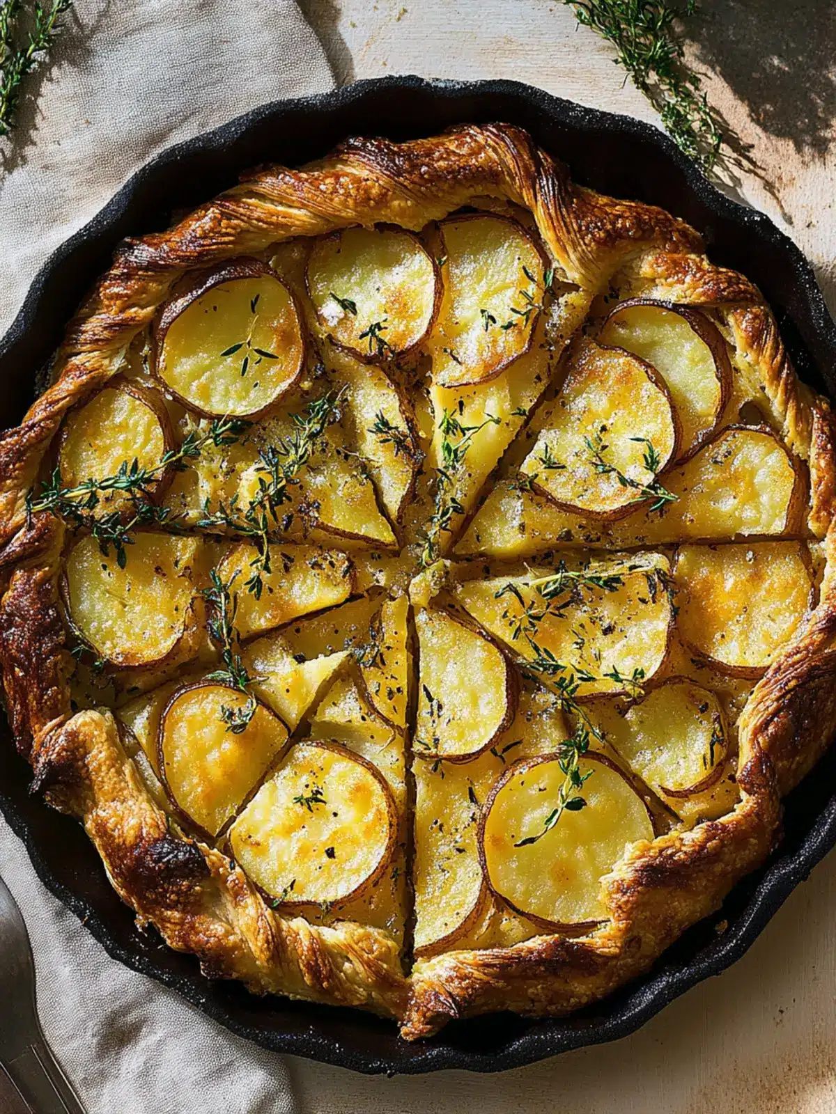 Irresistible Potato Galette: Crispy Layers of Comfort Bliss 5 Potato Galette