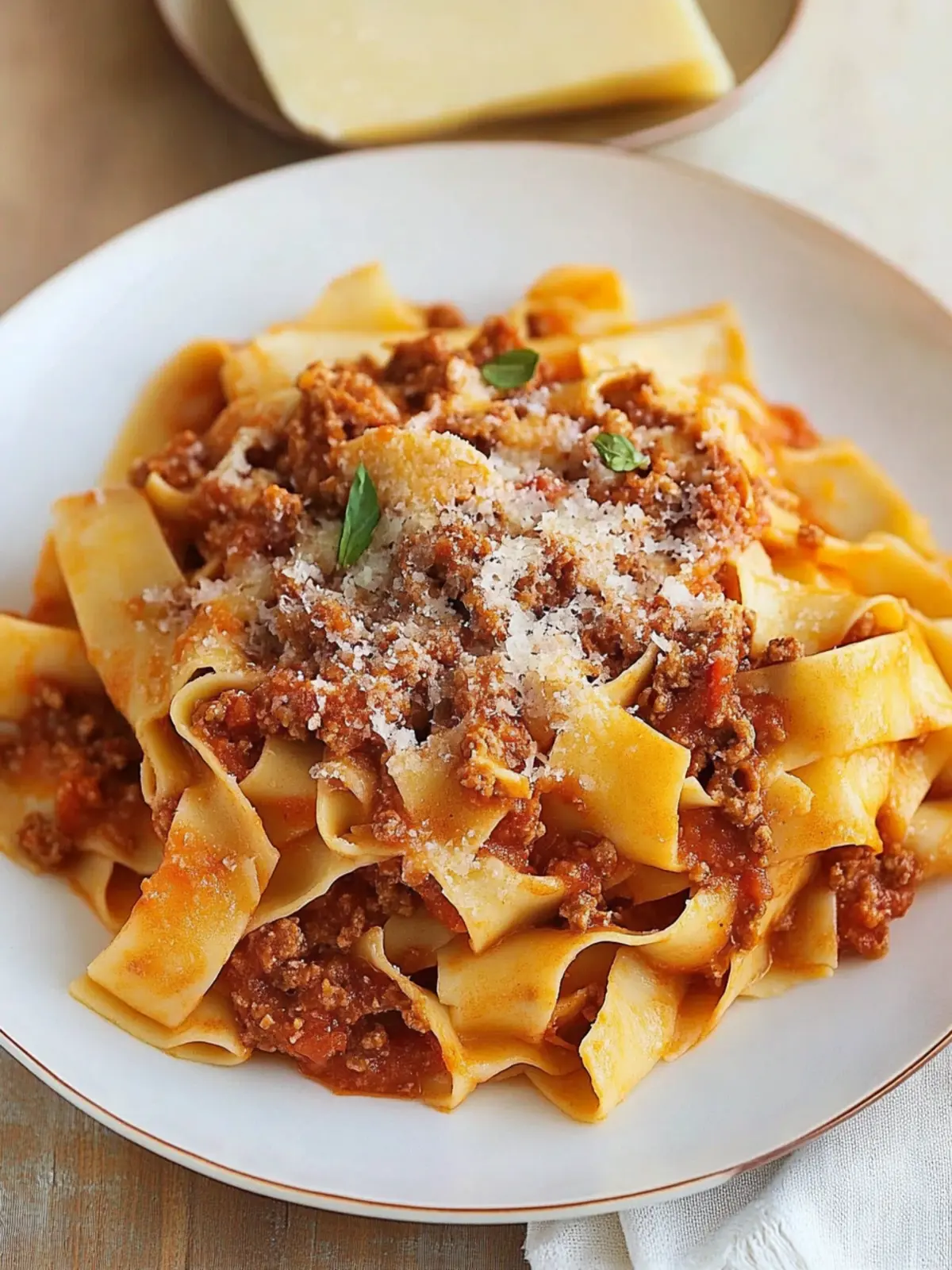 Irresistible Pappardelle Bolognese That Will Wow Your Taste Buds 3 Pappardelle Bolognese