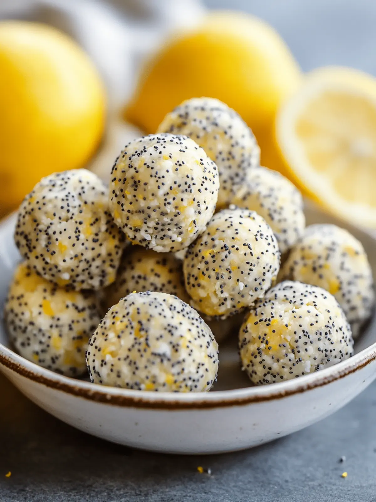 Revitalize Your Day with Lemon Poppy Seed Energy Bites 2 Lemon Poppy Seed Energy Bites