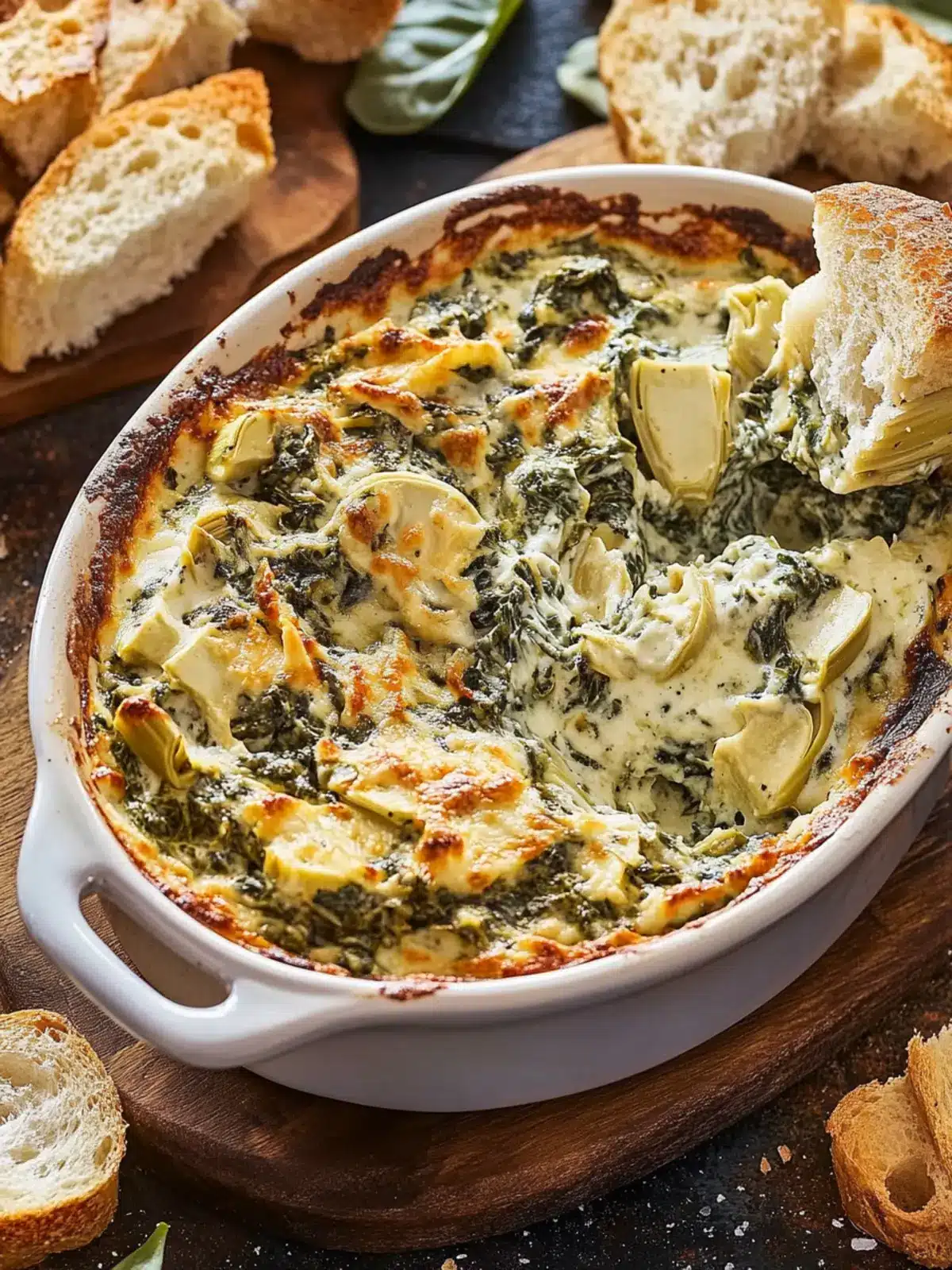 Creamy Crockpot Spinach Artichoke Dip for Effortless Hosting 3 Crockpot Spinach Artichoke Dip