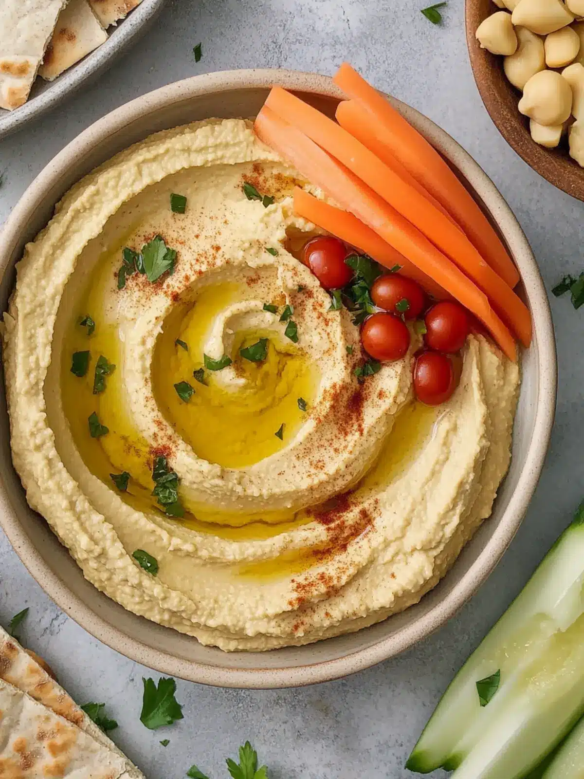 Homemade Hummus