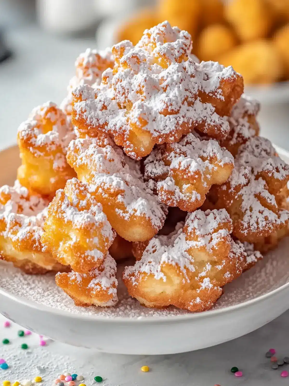 Funnel Cake Bites: Air Fryer Delights for Guilt-Free Indulgence 5 Funnel Cake Bites