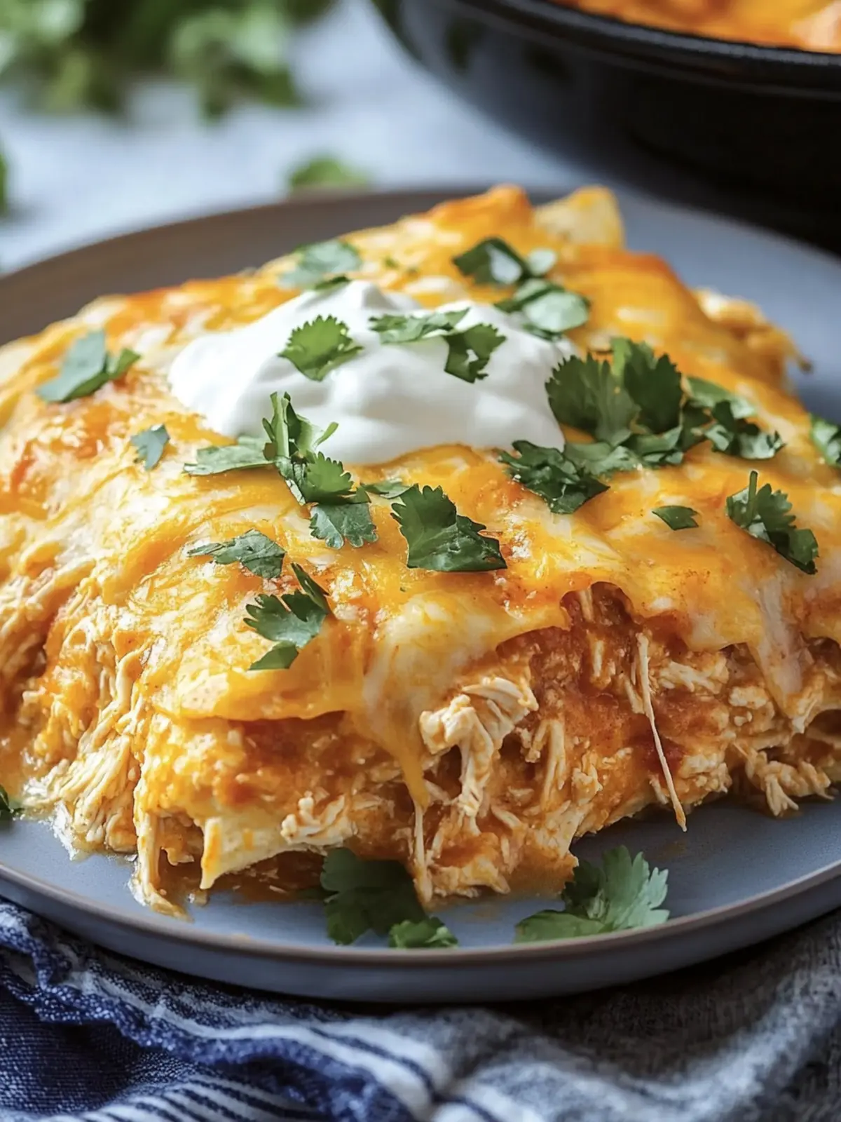 Crockpot Chicken Enchilada Casserole: Easy Family Bliss 5 Crockpot Chicken Enchilada Casserole