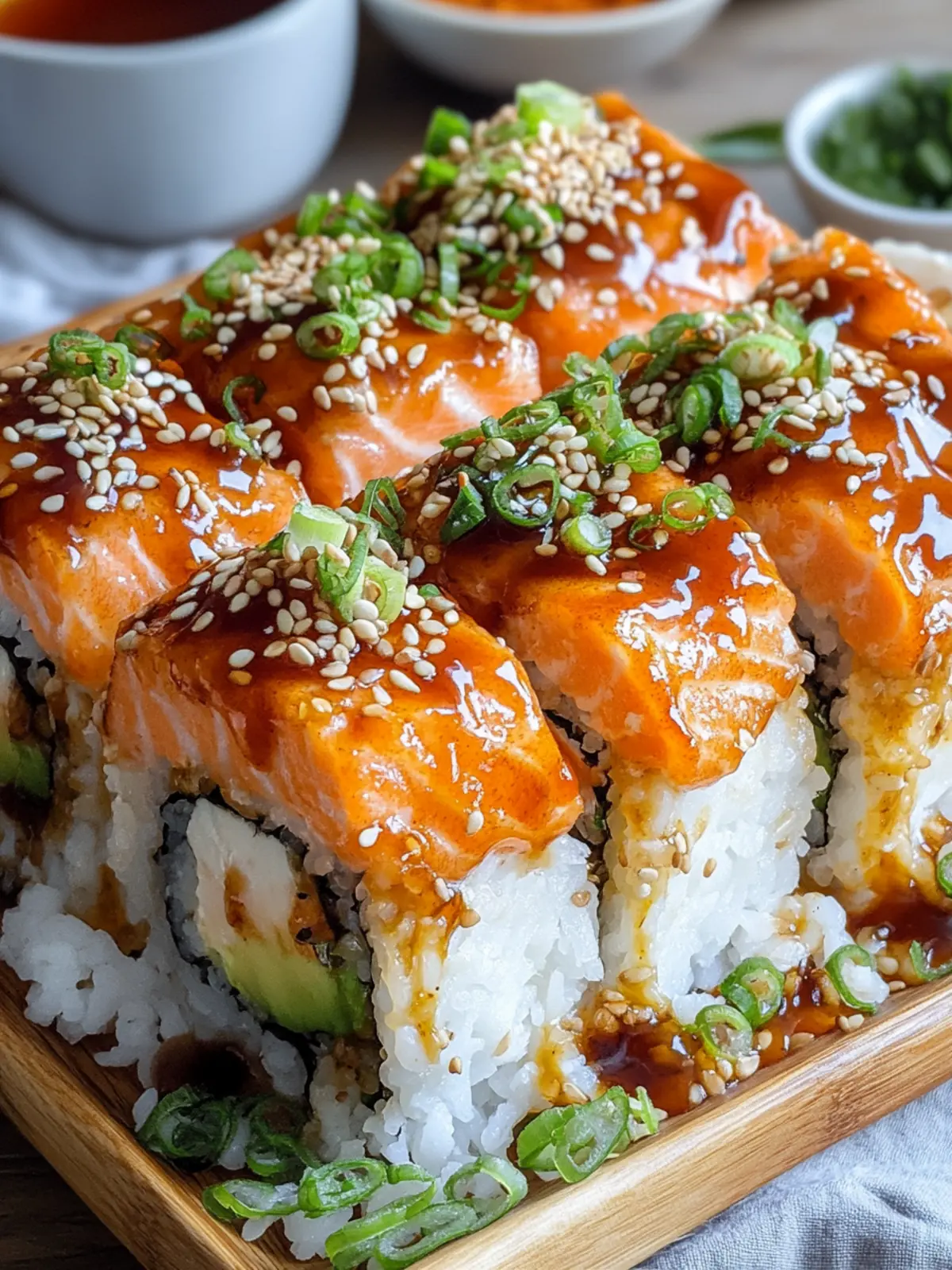 Easy Teriyaki Salmon Sushi Bake for Family-Friendly Fun 3 Easy Teriyaki Salmon Sushi Bake