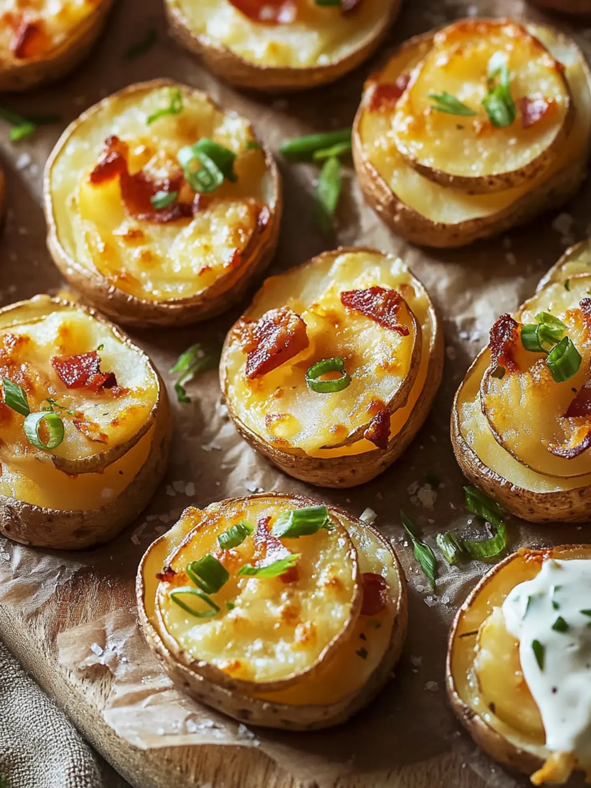 Crispy Potato Skin Bites: Perfect for Game Day Fun 3 Potato Skin Bites
