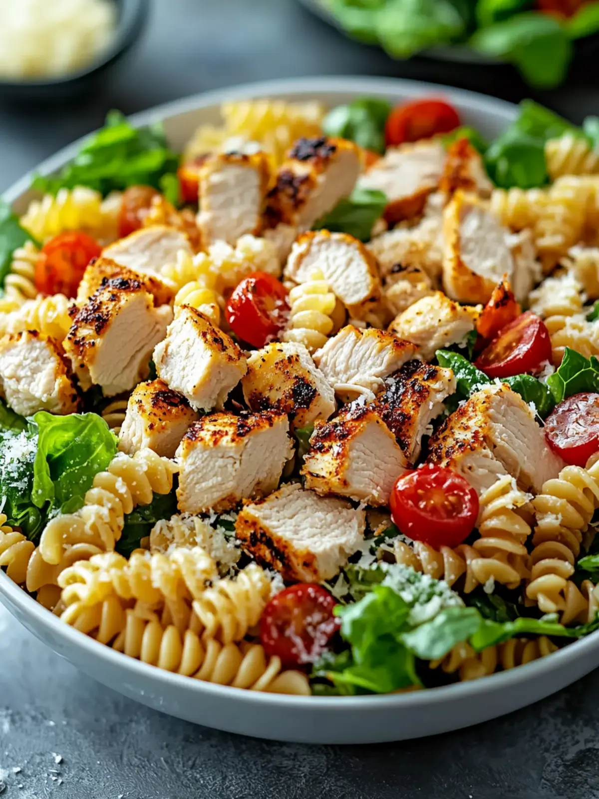 Delicious Chicken Caesar Pasta Salad for Quick Weeknight Dinners 5 Chicken Caesar Pasta Salad