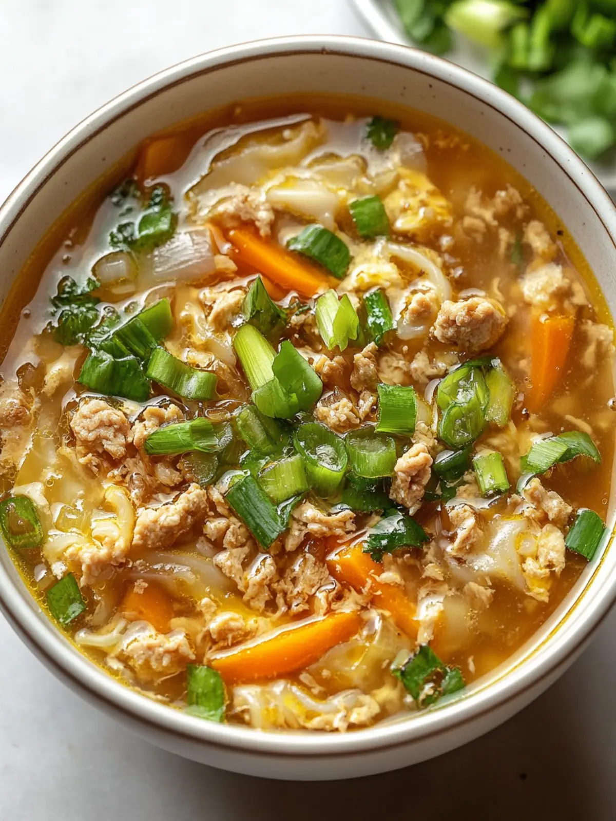 Delicious One-Pot Egg Roll Soup Recipe for Cozy Nights 4 One-Pot Egg Roll Soup Recipe