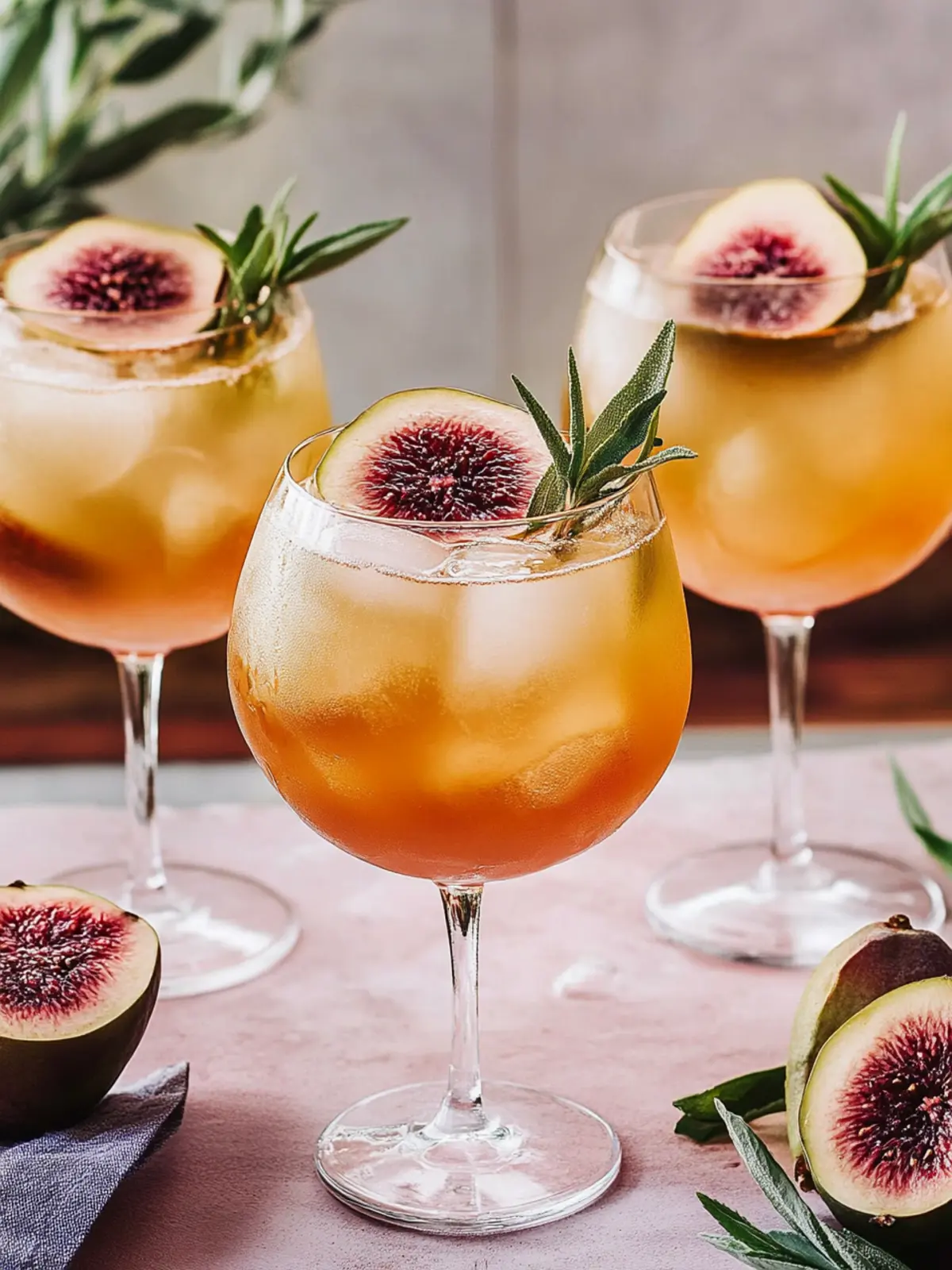 Delightful Figgy Spritz: Your New Holiday Cocktail Favorite 2 Figgy Spritz