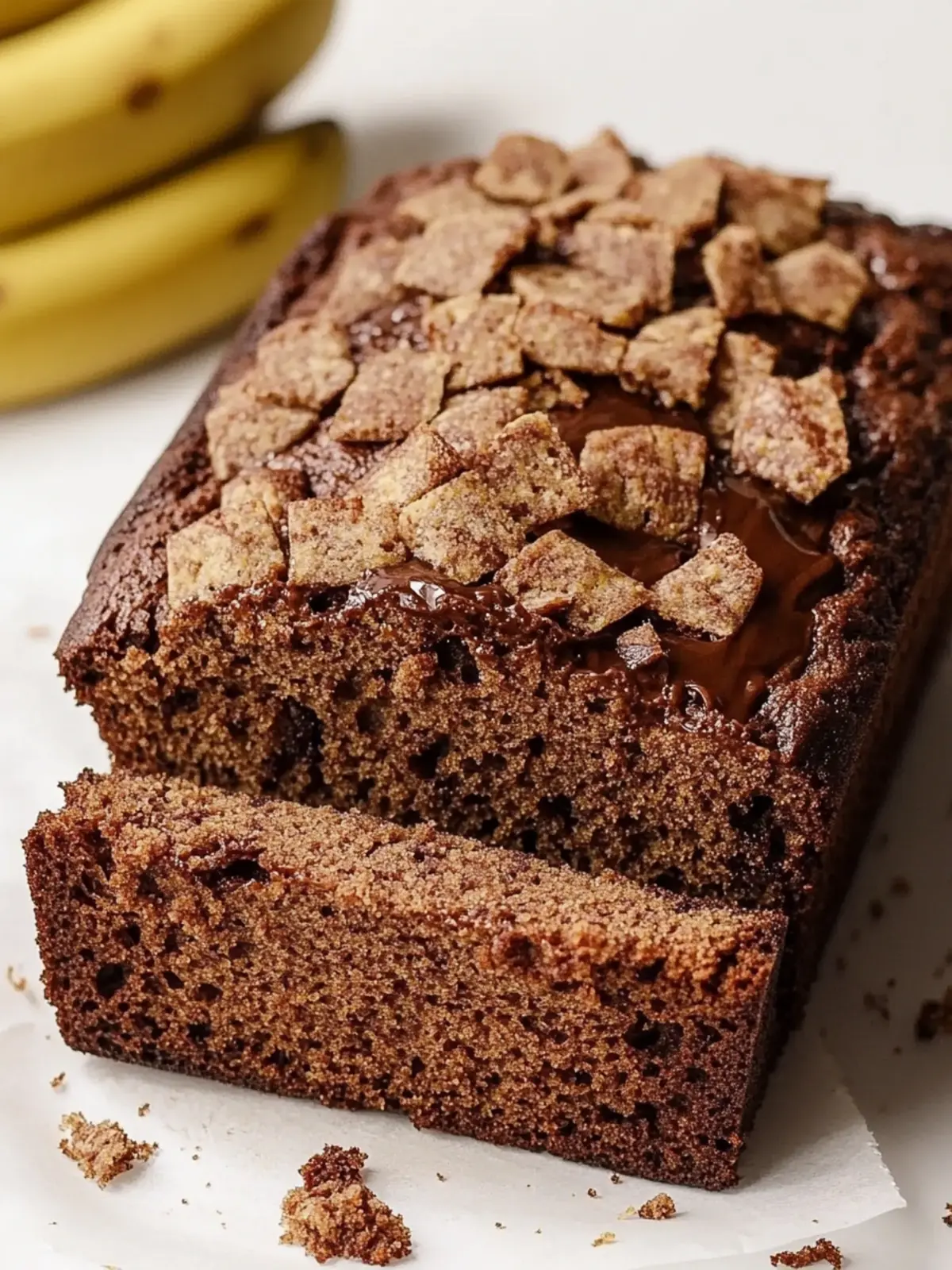 Nutella Banana Bread Bliss: Easy, Moist, and Irresistible 2 Nutella Banana Bread