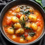 Irresistible Tomato Gnocchi Soup: Comfort in Every Spoonful 6 Tomato Gnocchi Soup