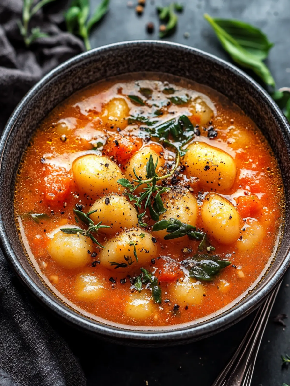 Irresistible Tomato Gnocchi Soup: Comfort in Every Spoonful 5 Tomato Gnocchi Soup