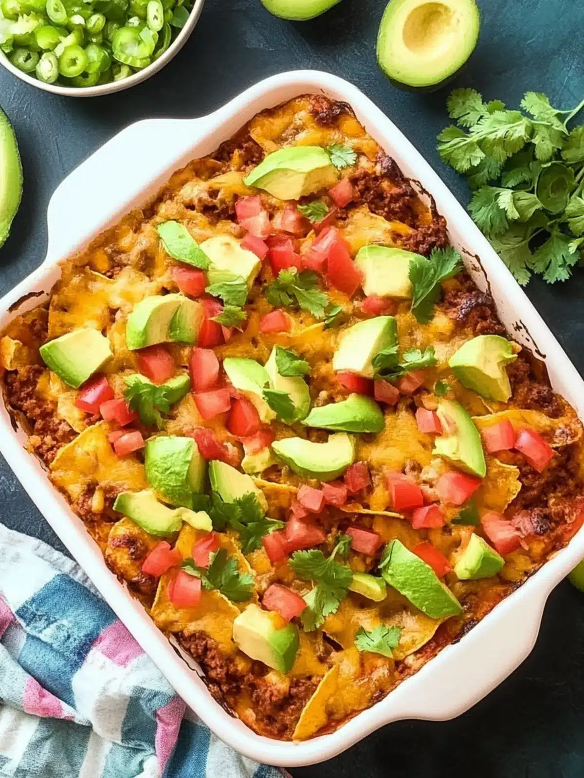Loaded Taco Bake: The Ultimate One-Pan Comfort Meal 4 Loaded Taco Bake