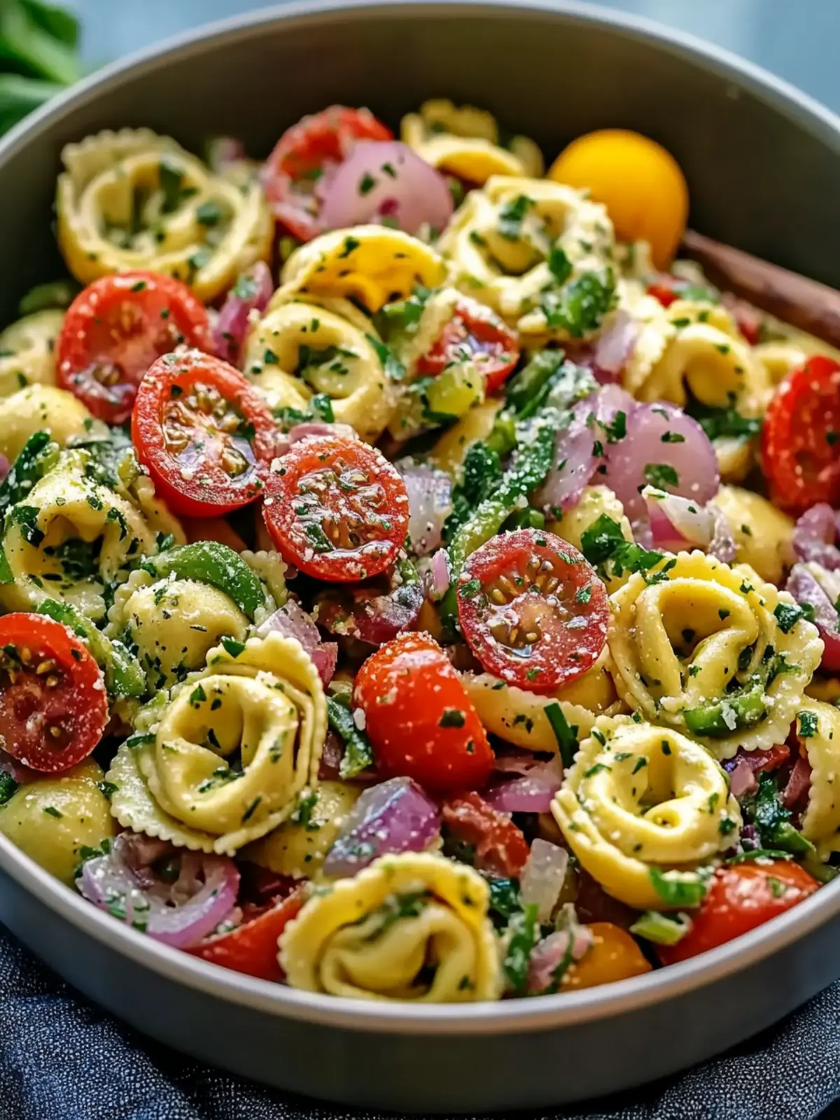 Deliciously Fresh Tortellini Pasta Salad for Summer Fun 3 Tortellini Pasta Salad