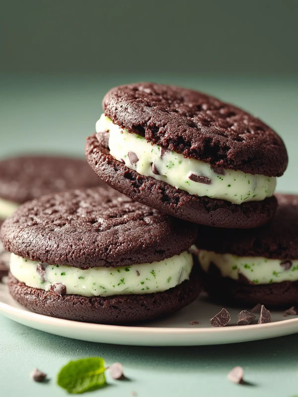Minty Chocolate Sandwich Cookies That Will Wow Your Taste Buds 5 Minty Chocolate Sandwich Cookie