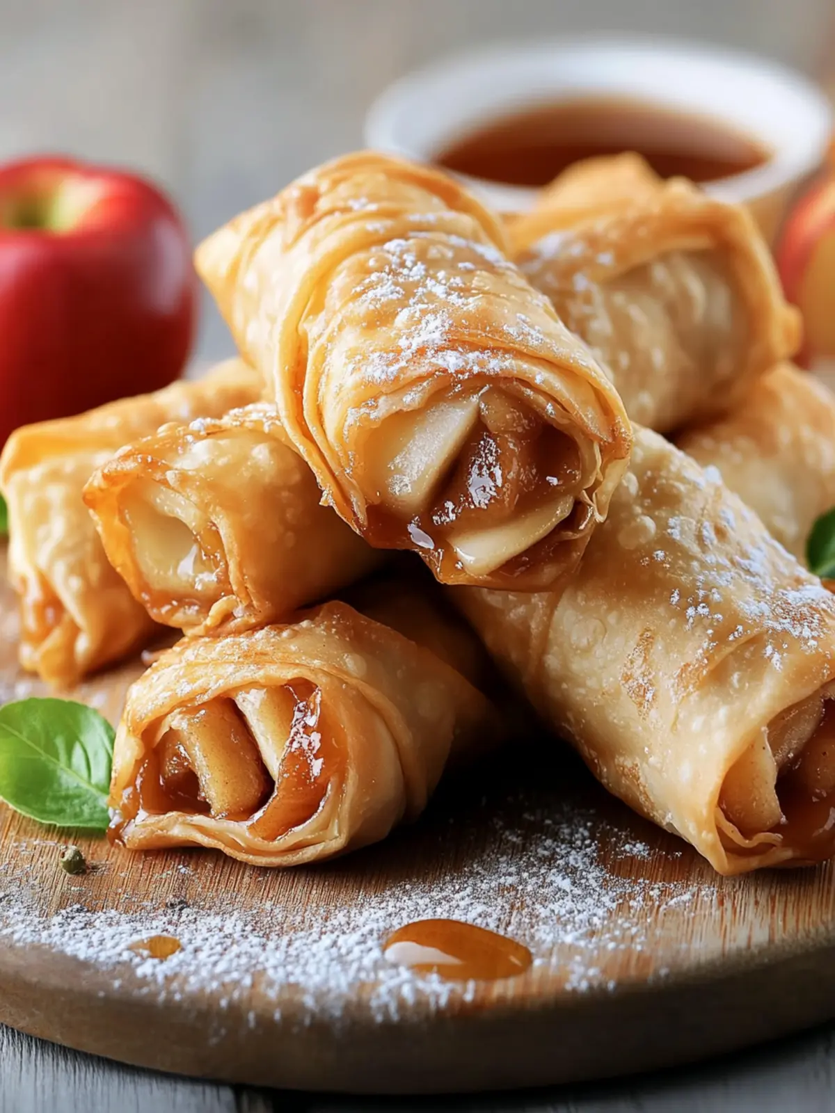 Apple Pie Egg Rolls: A Fun Twist on a Classic Dessert 3 Apple Pie Egg Rolls
